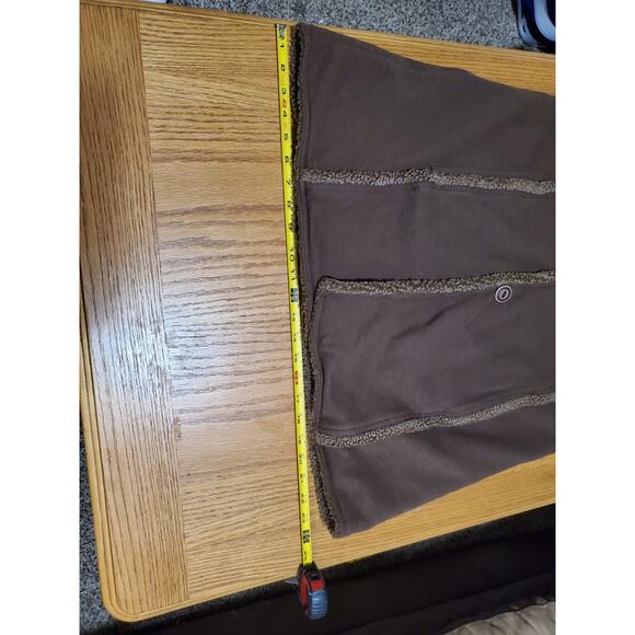 EDDIE BAUER SHERPA FAUX SHEARLING REVERSIBLE COAT SOFT BROWN TRENCH SOFT XL - Picture 9 of 16